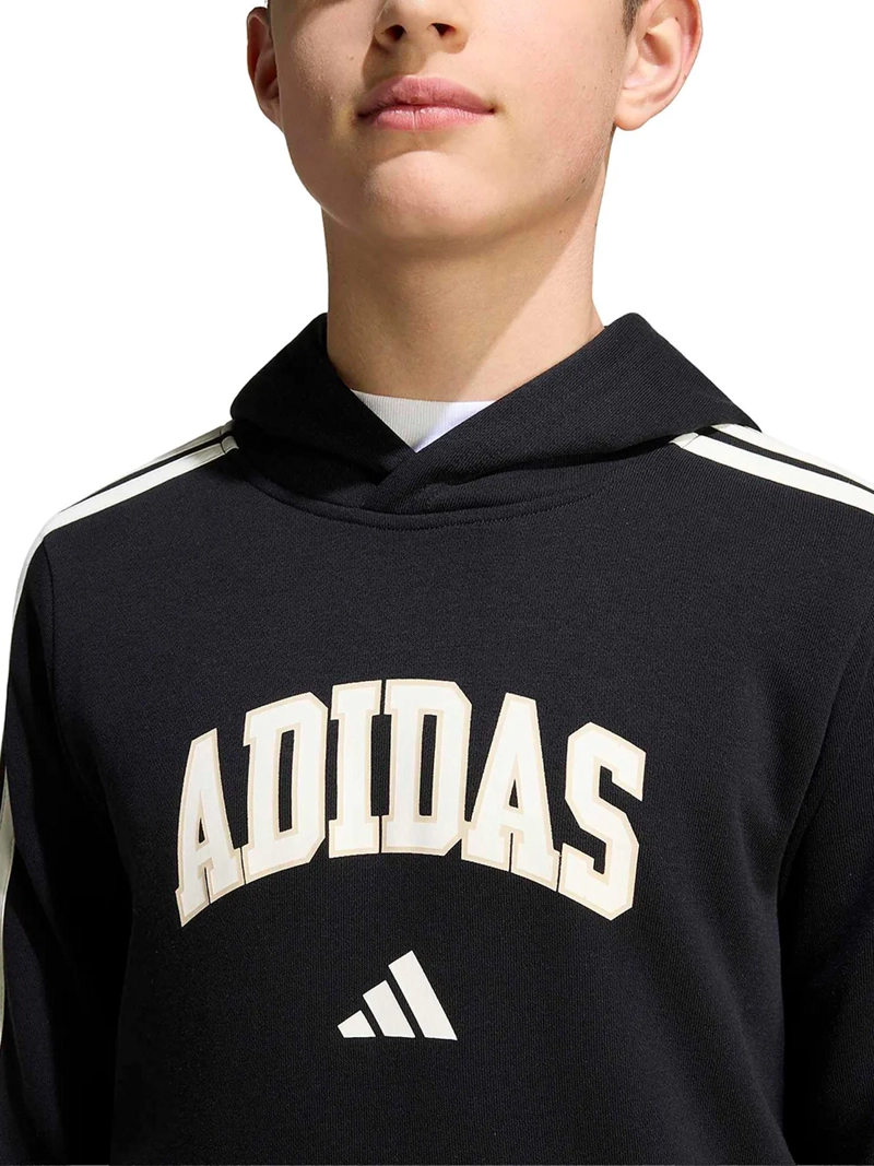POLERÓN UNISEX ADIDAS CON GORRO GRAPHIC CODES COLLEGIATE  - 5