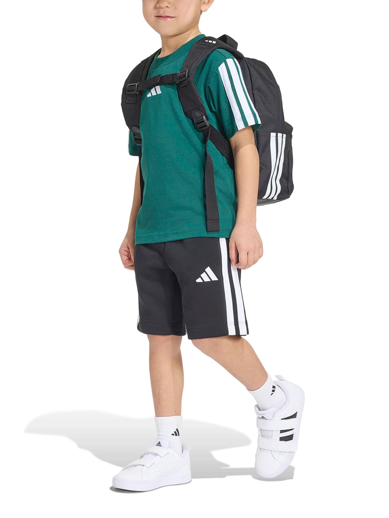 POLERA UNISEX ADIDAS MANGA CORTA TRES LINEAS ALGODÓN - 5