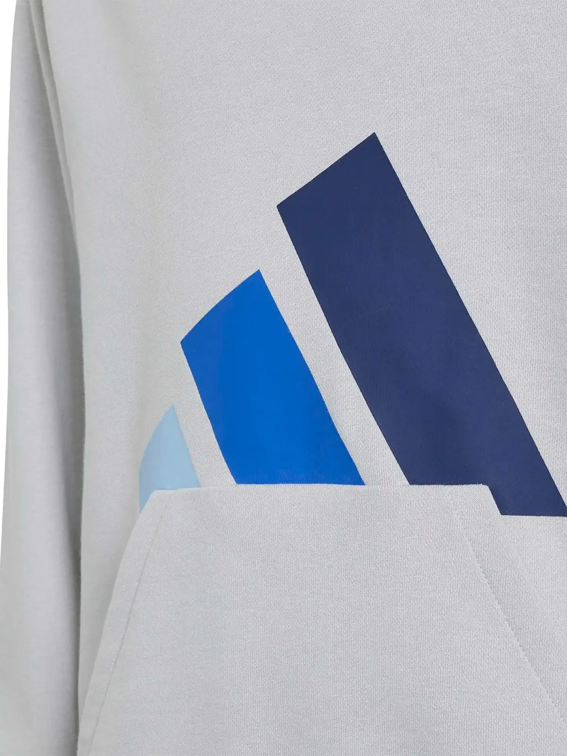 POLERÓN UNISEX ADIDAS CON CAPUCHA HOODIE LOGO ESSENTIALS - 3