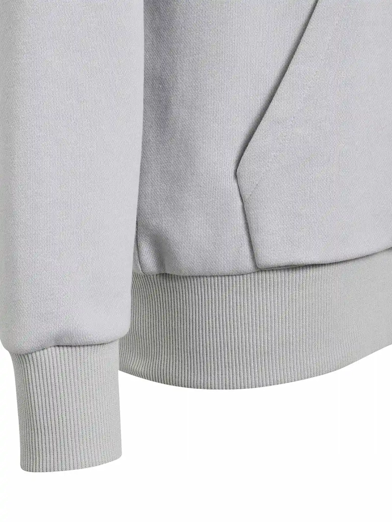 POLERÓN UNISEX ADIDAS CON CAPUCHA HOODIE LOGO ESSENTIALS - 4