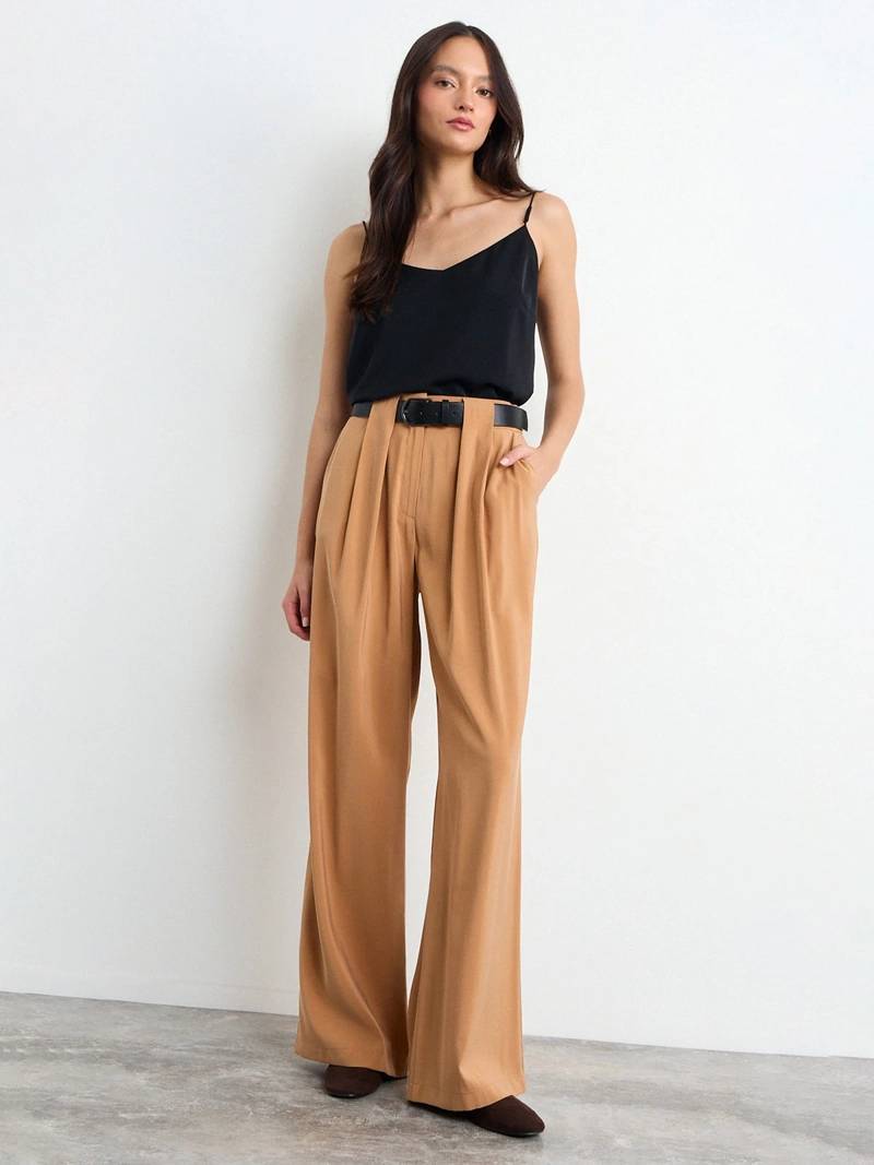 PANTALÓN MUJER IO BAGGY CINTURÓN
