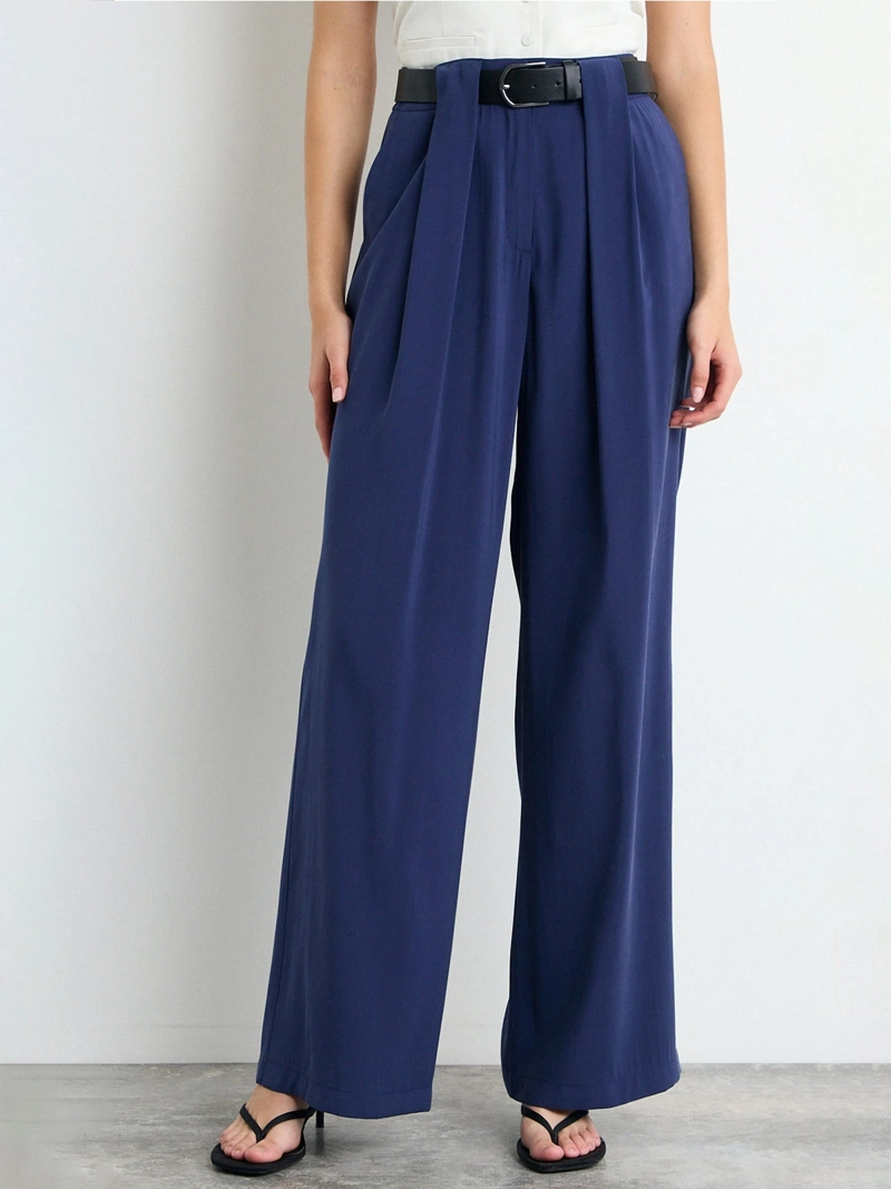 PANTALÓN MUJER IO BAGGY CINTURÓN - 2