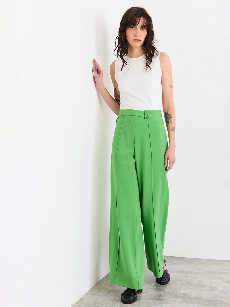 PANTALÓN MUJER IO PRETINA ELASTICADA