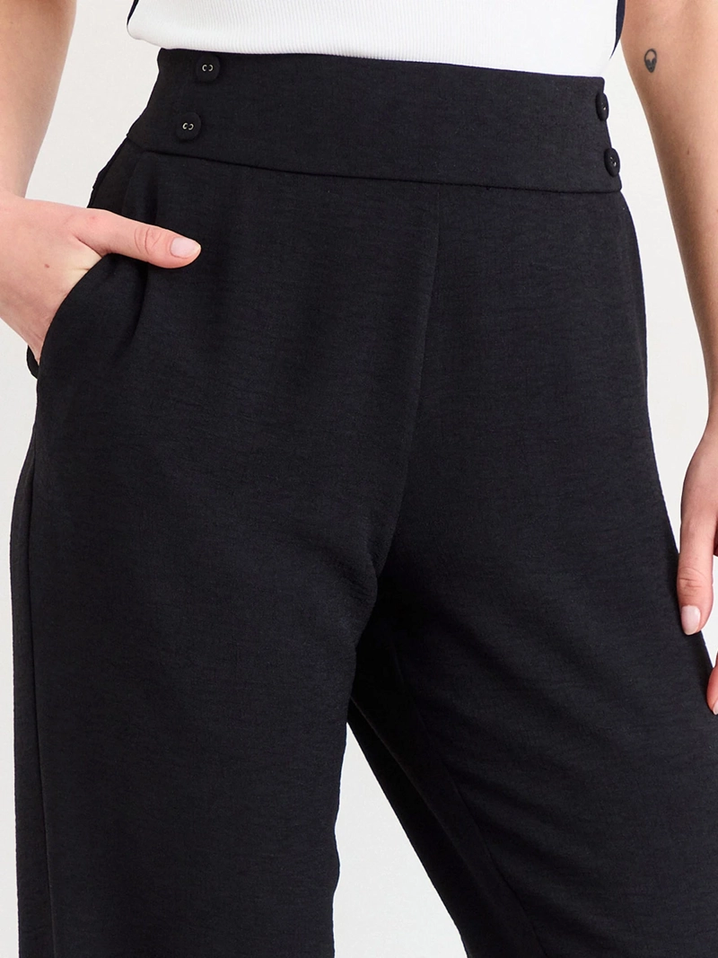 PANTALÓN MUJER IO PRETINA ANCHA - 4