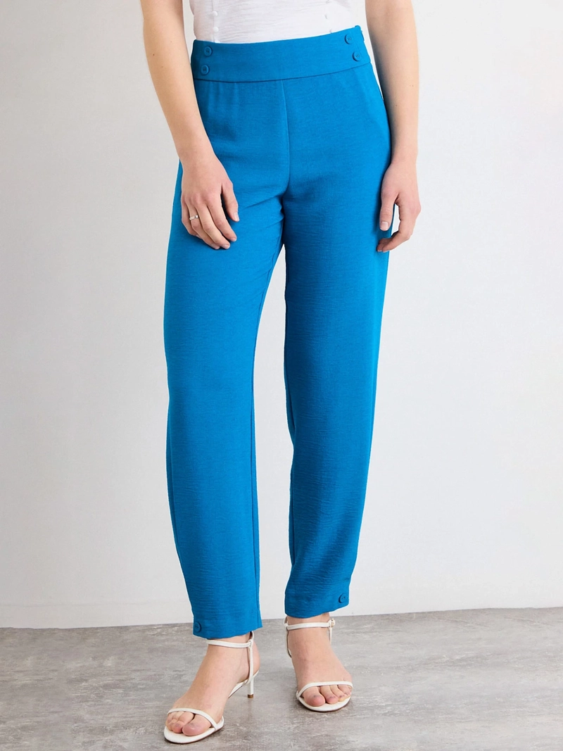 PANTALÓN MUJER IO PRETINA ANCHA - 2