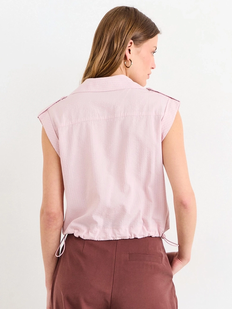 BLUSA MUJER IO ALGODÓN LISA - 2