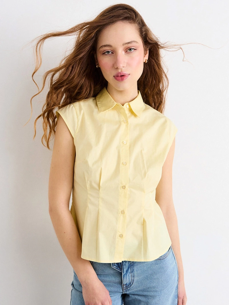 BLUSA MUJER IO CAMISERA POPELINA