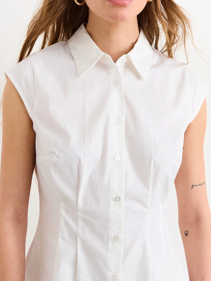 BLUSA MUJER IO CAMISERA POPELINA - 3