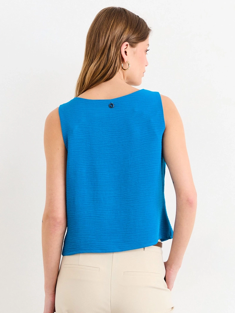 BLUSA MUJER IO SIN MANGAS - 2