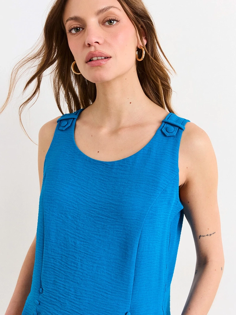 BLUSA MUJER IO SIN MANGAS - 3