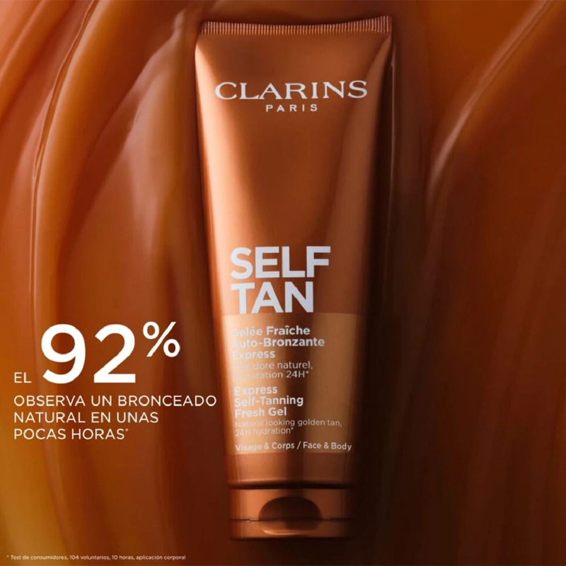 AUTOBRONCEADOR CLARINS SELF TANNING INSTANT GEL 125ML - 3