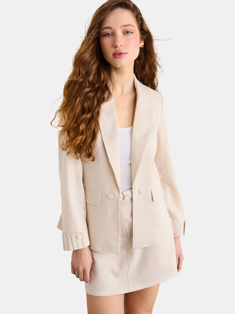 BLAZER MUJER IO LISO - 1