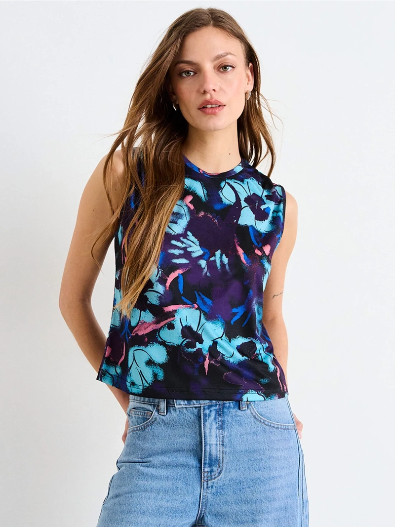 POLERA MUJER IO PRINT