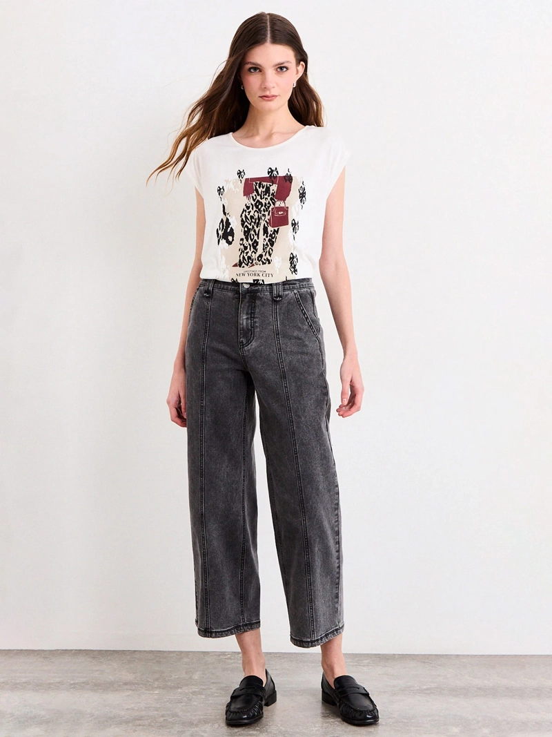 POLERA MUJER IO ESTAMPADA - 4
