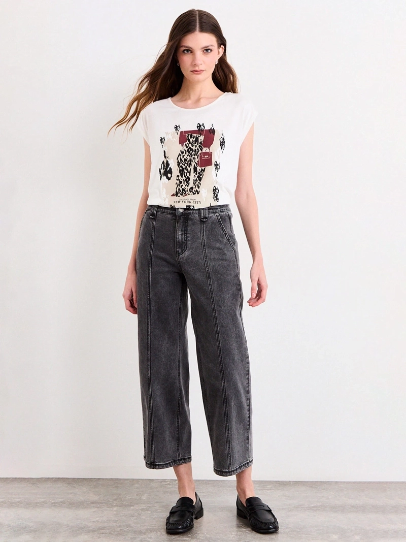 POLERA MUJER IO ESTAMPADA - 4