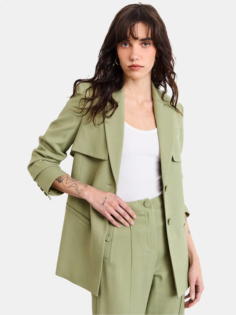 BLAZER MUJER IO LISO - 1