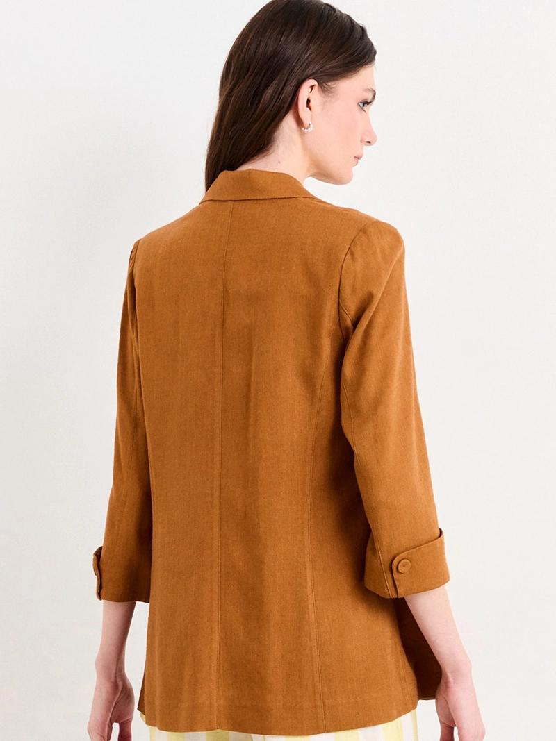 BLAZER MUJER IO LIVIANO ROLL UP - 2