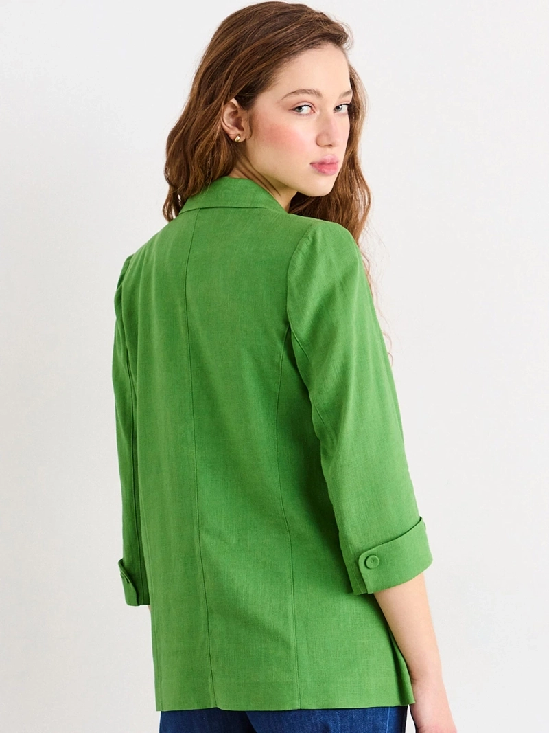 BLAZER MUJER IO LIVIANO ROLL UP - 2