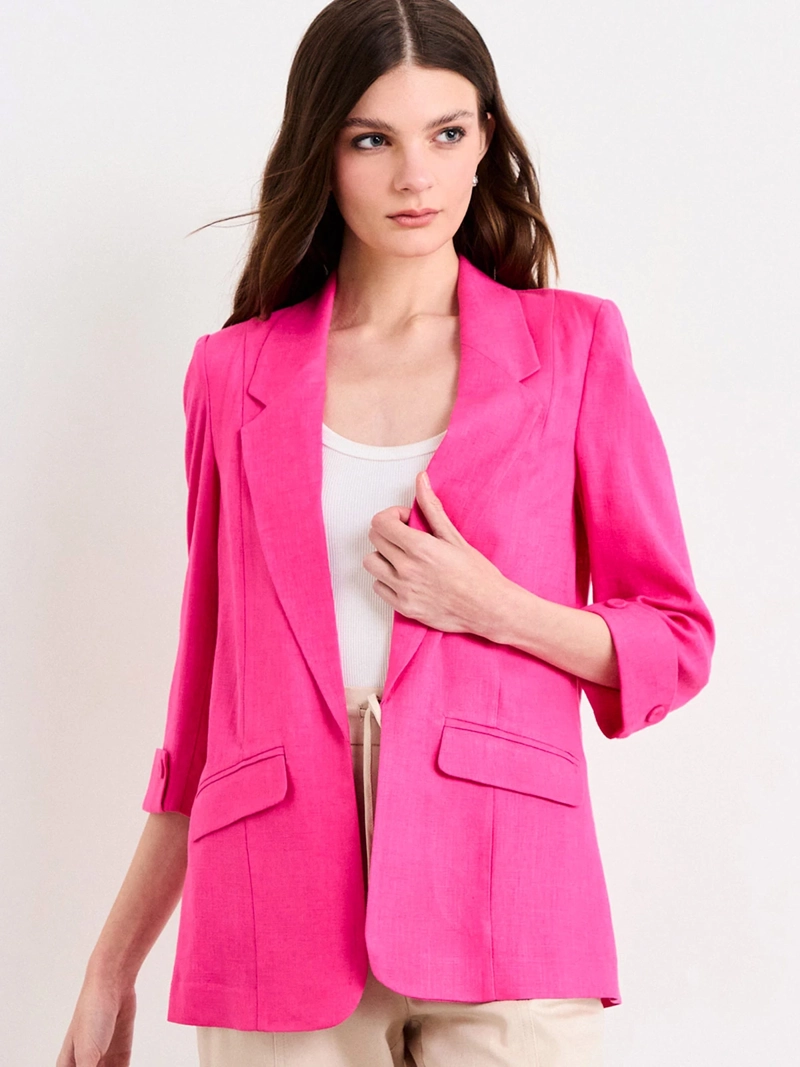 BLAZER MUJER IO LIVIANO ROLL UP - 1