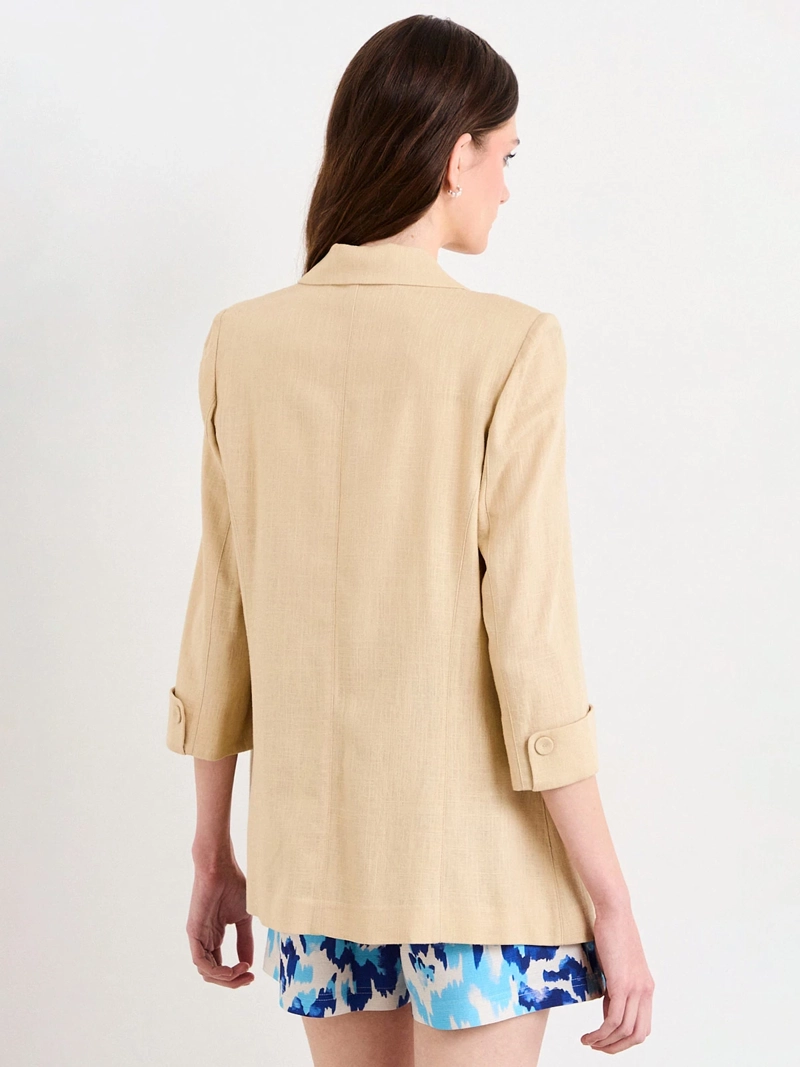 BLAZER MUJER IO LIVIANO ROLL UP - 2