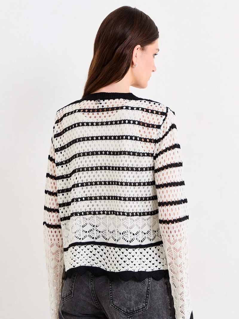CARDIGAN MUJER IO ESTILO CROCHET - 3