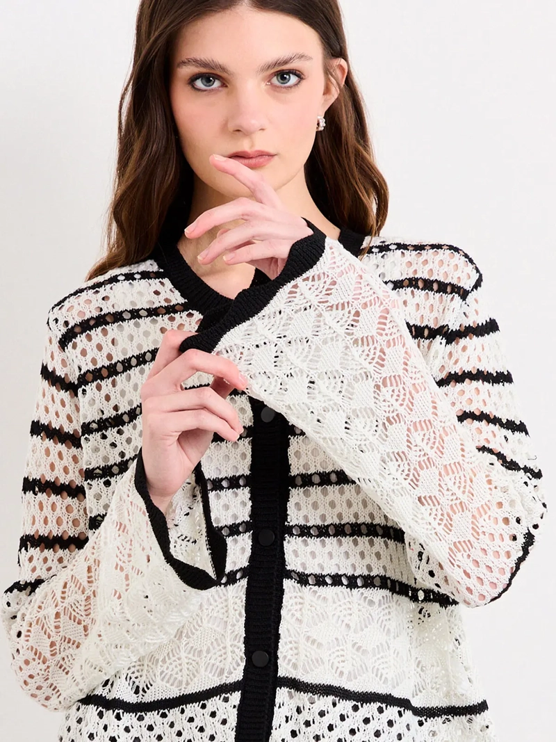 CARDIGAN MUJER IO ESTILO CROCHET - 4