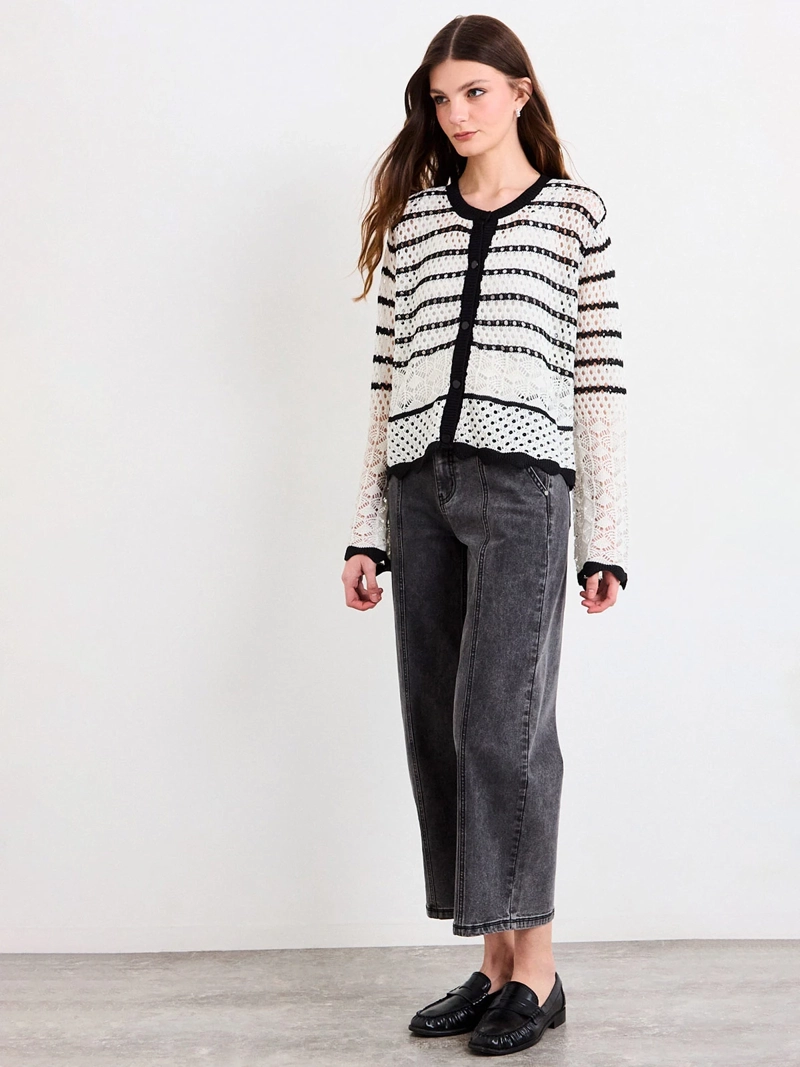 CARDIGAN MUJER IO ESTILO CROCHET - 5