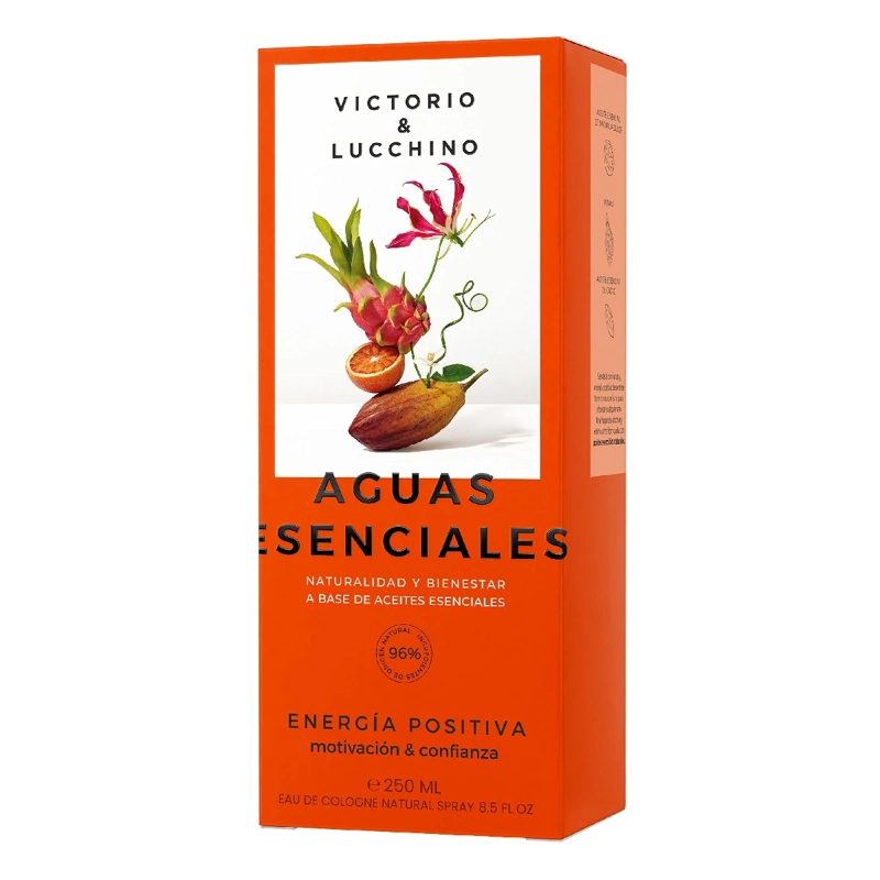 PERFUME MUJER VICTORIO & LUCCHINO AGUAS ESENCIALES ENERGÍA POSITIVA EDC 250ML - 4