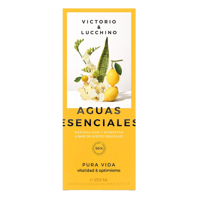 PERFUME MUJER VICTORIO & LUCCHINO AGUAS ESENCIALES PURA VIDA EDC 250ML - 3