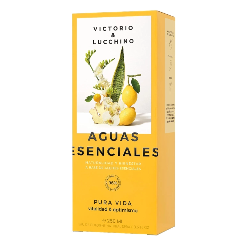 PERFUME MUJER VICTORIO & LUCCHINO AGUAS ESENCIALES PURA VIDA EDC 250ML - 4