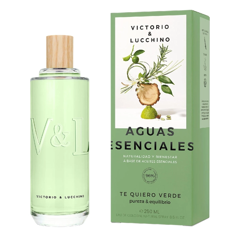PERFUME MUJER VICTORIO & LUCCHINO AGUAS ESENCIALES TE QUIERO VERDE EDC 250ML - 2
