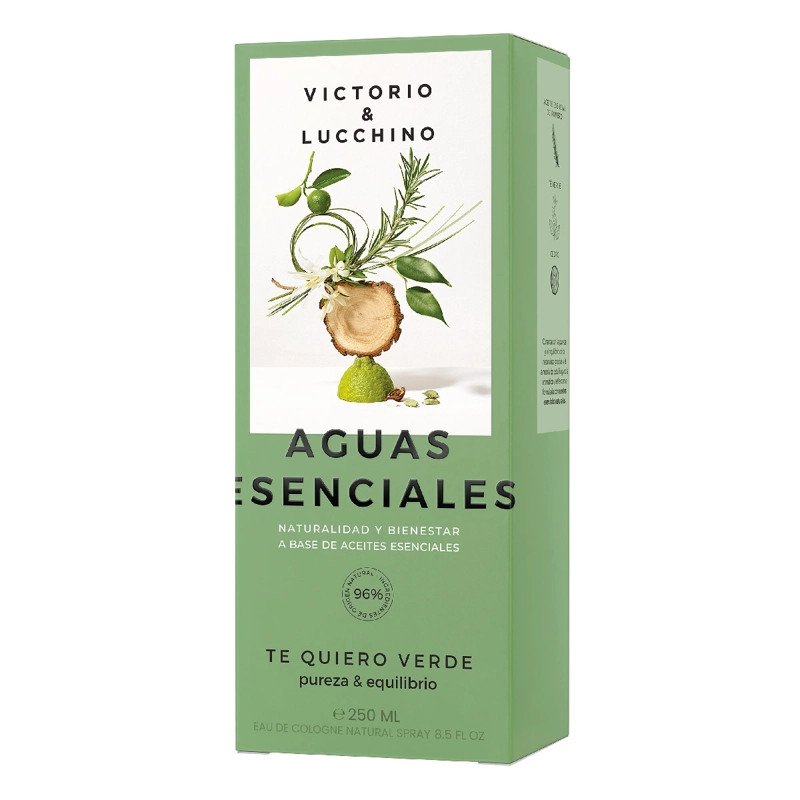 PERFUME MUJER VICTORIO & LUCCHINO AGUAS ESENCIALES TE QUIERO VERDE EDC 250ML - 4