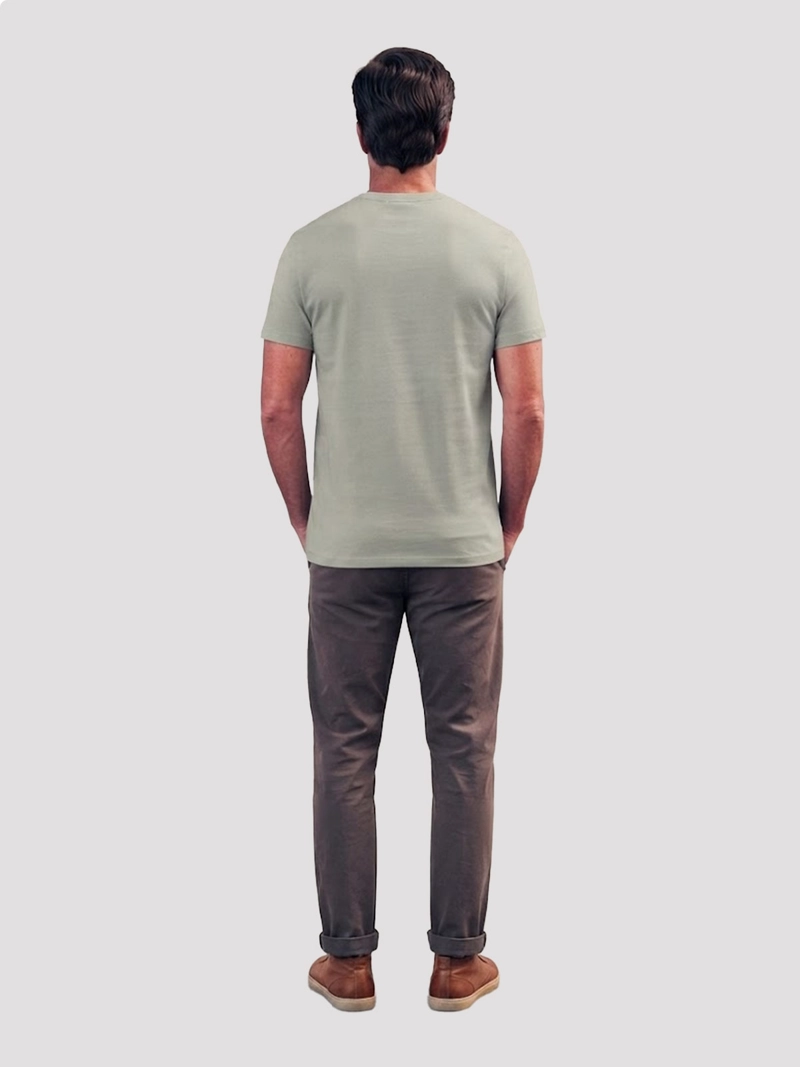 POLERA HOMBRE DOCKERS ALGODÓN CUELLO REDONDO - 2