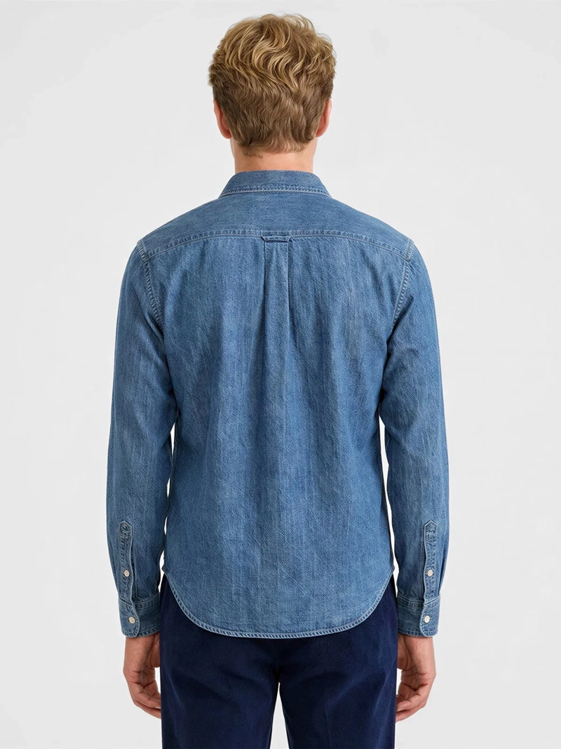 CAMISA HOMBRE DOCKERS REGULAR FIT MANGA LARGA ULTIMATE - 2