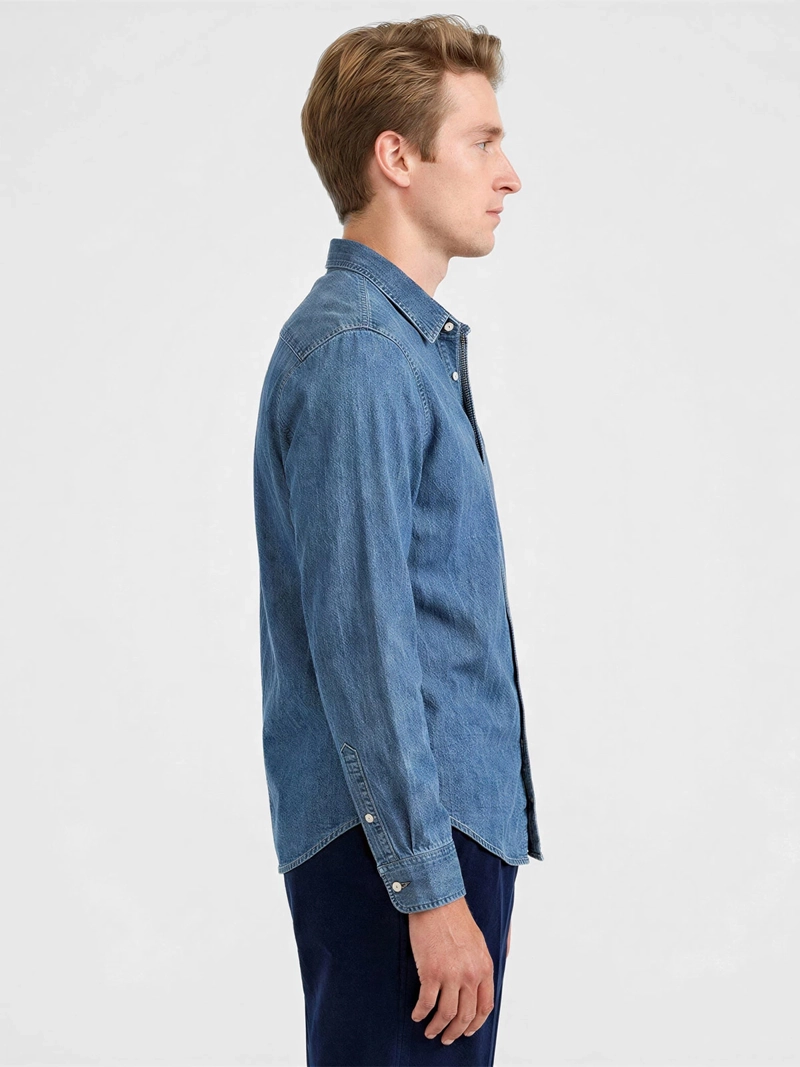 CAMISA HOMBRE DOCKERS REGULAR FIT MANGA LARGA ULTIMATE - 3