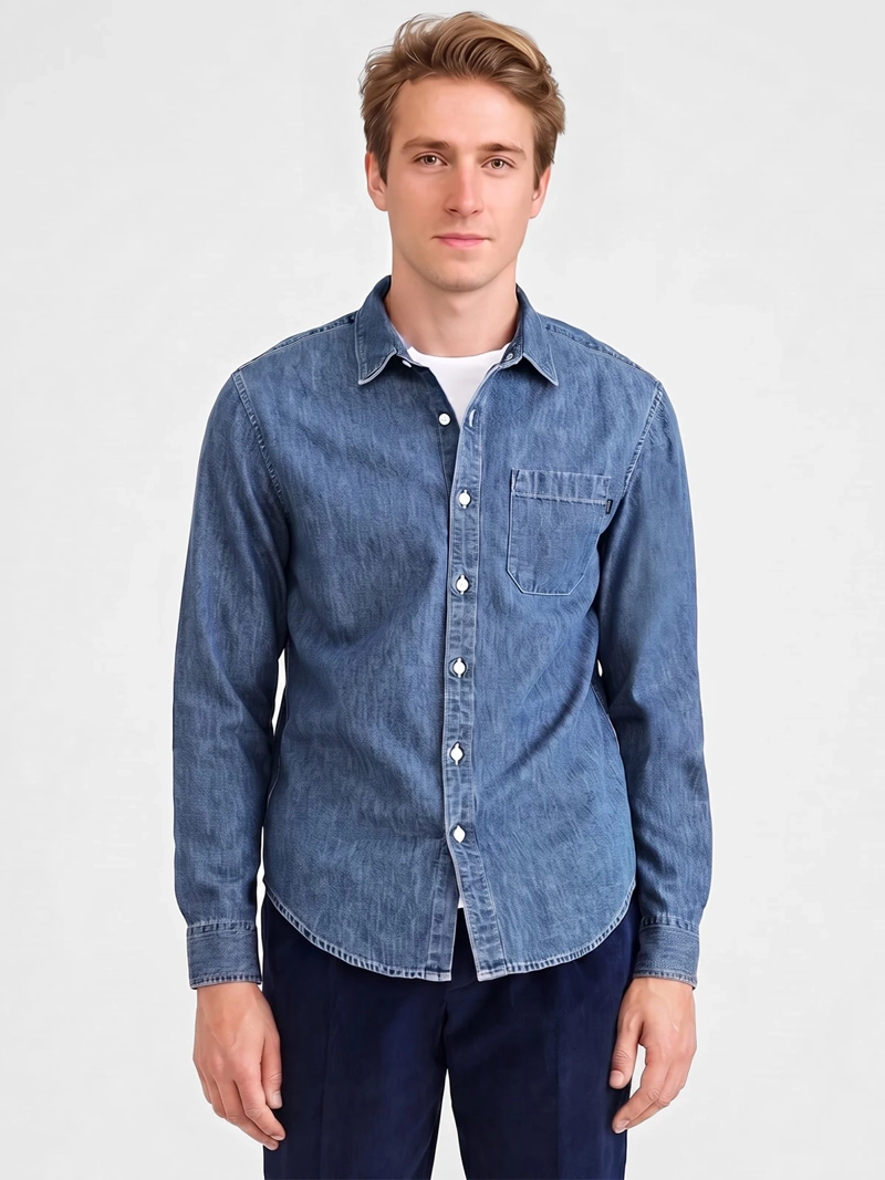 CAMISA HOMBRE DOCKERS REGULAR FIT MANGA LARGA ULTIMATE