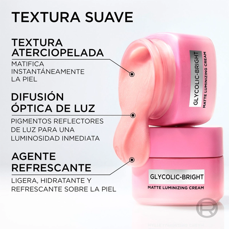 CREMA ILUMINADORA LOREAL GLYCOLIC BRIGHT 50ML - 8