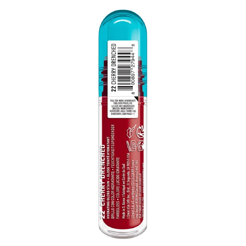 TINTA LABIAL NYX LIP IV CHERRY DRENCHED 5ML - 5