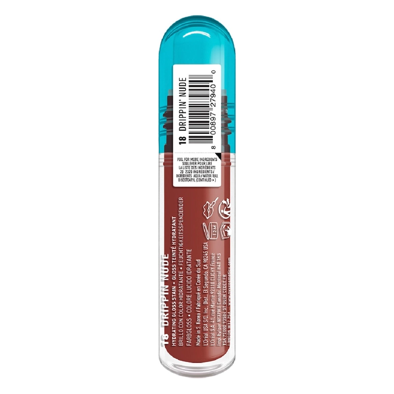 TINTA LABIAL NYX LIP IV DRIPPIN NUDE 5ML - 5