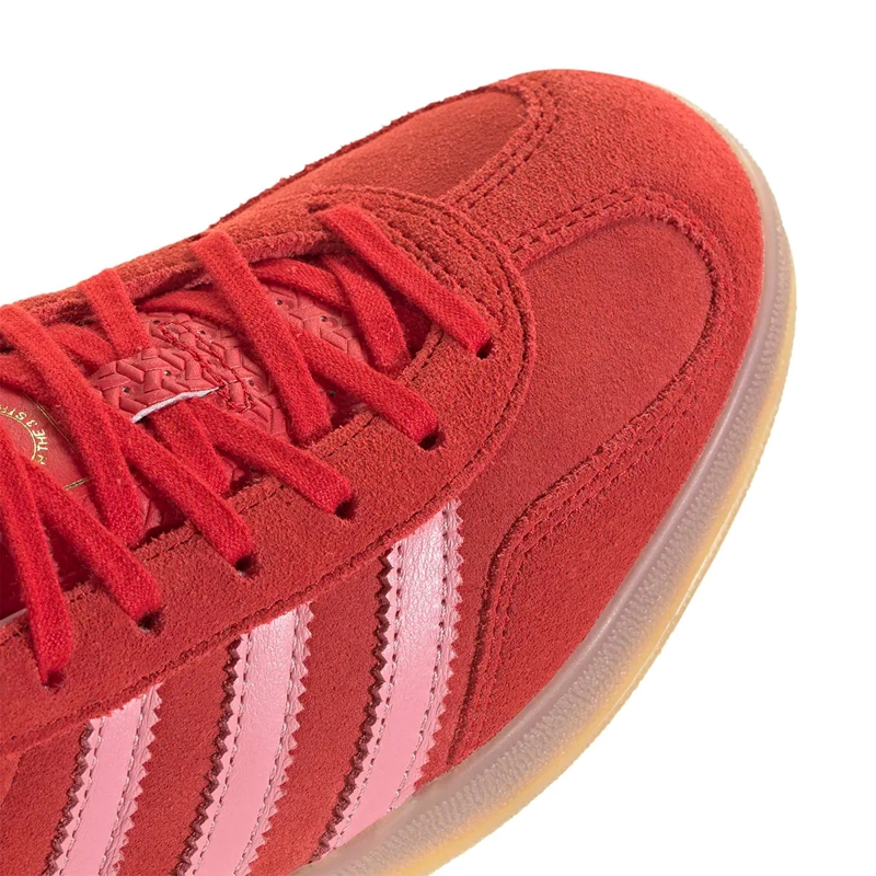 ZAPATILLAS MUJER ADIDAS ORIGINALS URBANAS ROJO GAZELLE INDOOR CUERO - 7