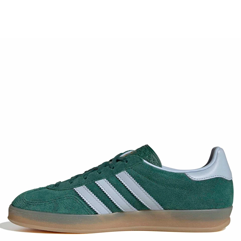 ZAPATILLAS MUJER ADIDAS ORIGINALS URBANAS VERDE GAZELLE INDOOR CUERO - 3