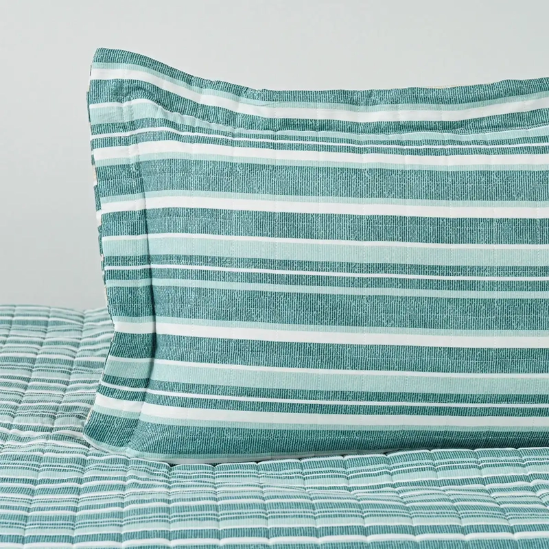 QUILT AMERICAN FAMILY REMI 1.5 PLAZAS VERDE  - 3