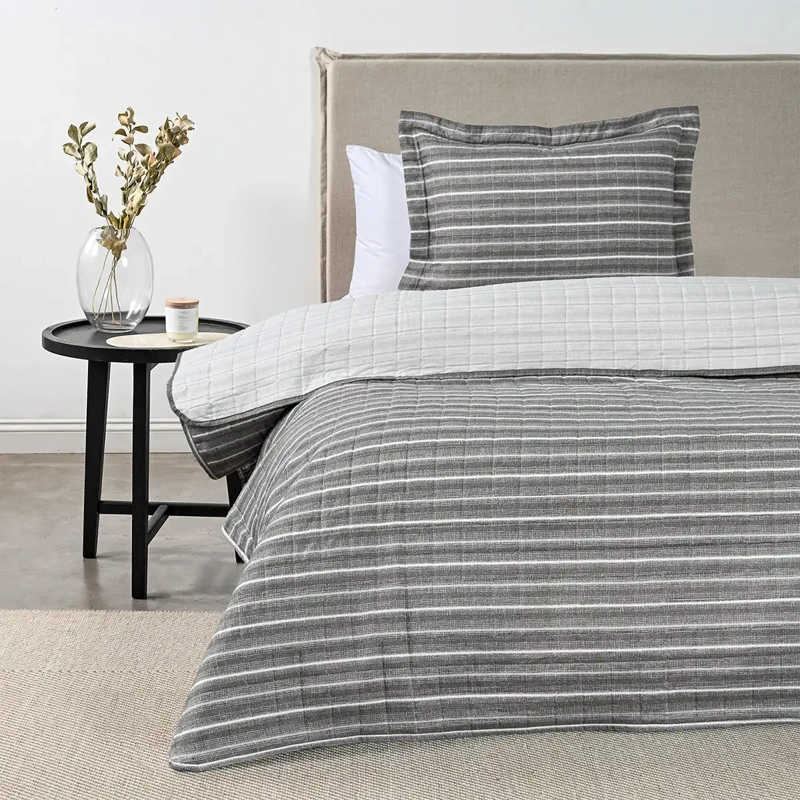 QUILT AMERICAN FAMILY TUISTER 1.5 PLAZAS GRIS