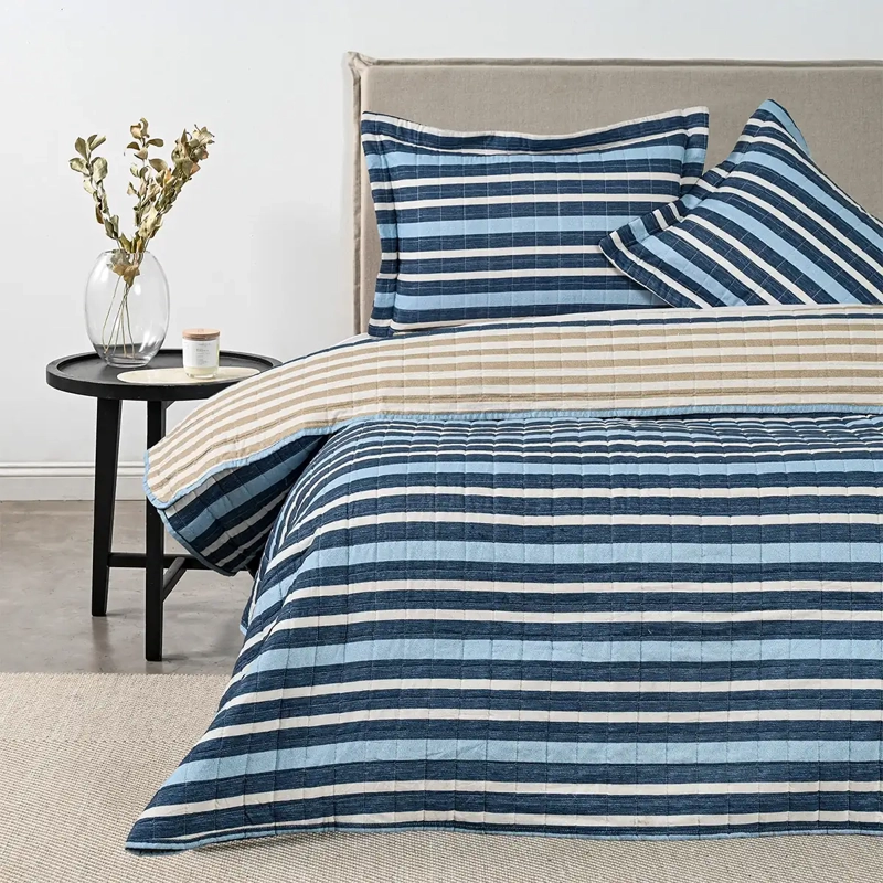 QUILT AMERICAN FAMILY ALON 2 PLAZAS AZUL