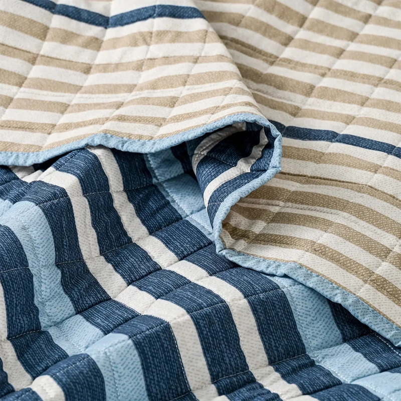 QUILT AMERICAN FAMILY ALON 2 PLAZAS AZUL - 4