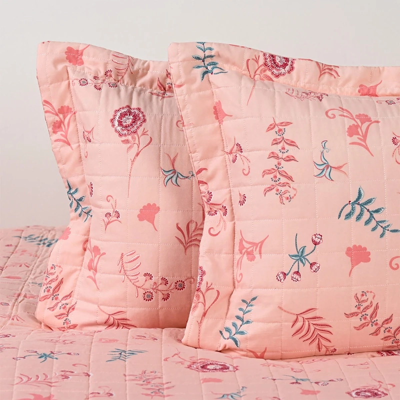 QUILT AMERICAN FAMILY NILA 2 PLAZAS ROSADO  - 3