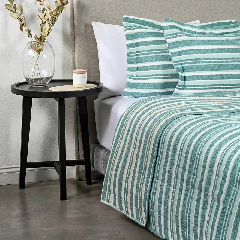 QUILT AMERICAN FAMILY REMI KING VERDE  - 2