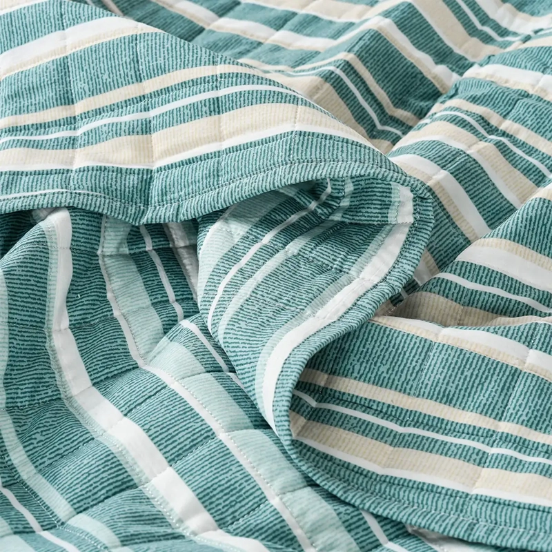 QUILT AMERICAN FAMILY REMI KING VERDE  - 4