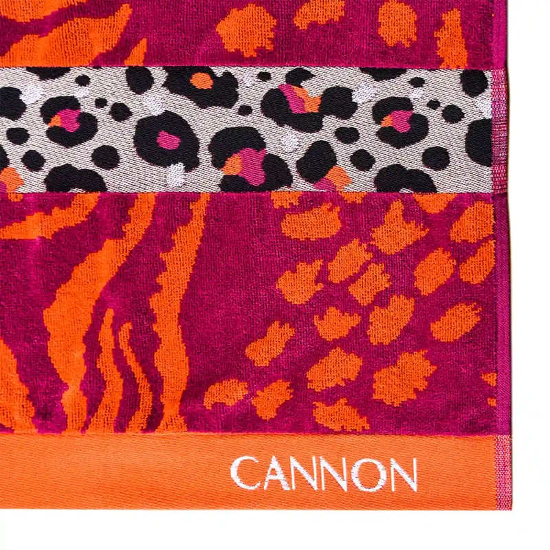 TOALLA DE PLAYA CANNON PENELOPE 100% ALGODÓN 80X160 CM NARANJO - 2