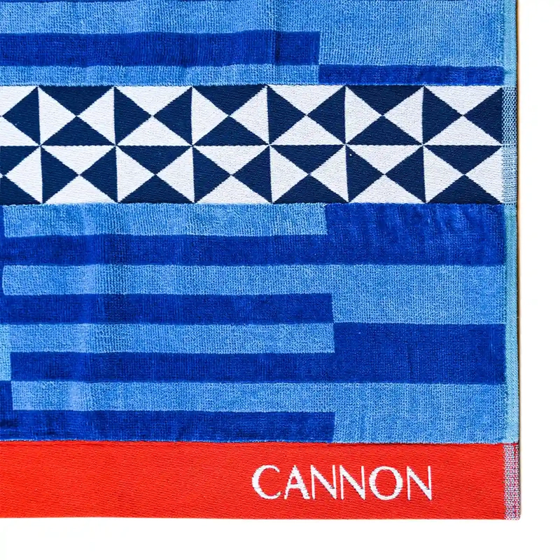 TOALLA DE PLAYA CANNON RIMI 100% ALGODÓN 80X160 CM AZUL - 2
